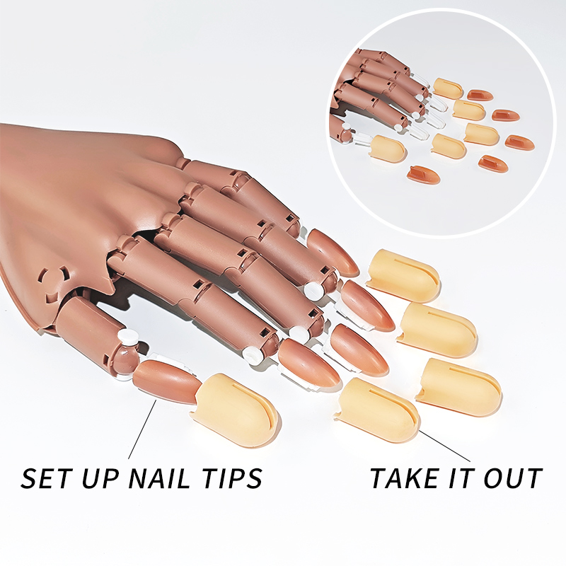Nail Fake Practice Hand Movabl – обзор и цена Tech Accessories Stand
