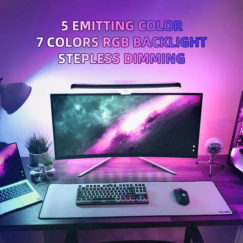Curved LED Monitor Light Bar U – обзор и цена Monitor Light Bar
