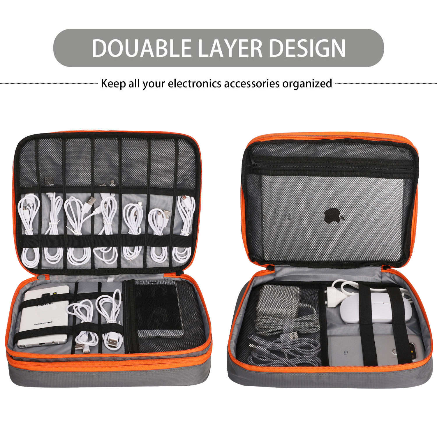 Double Layers Large Capacity T – обзор и цена Tech Accessories Case